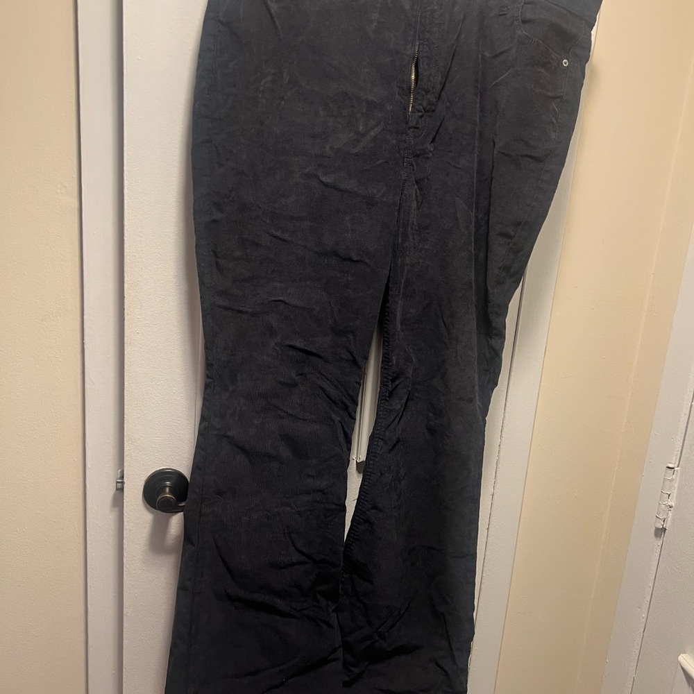 Old Navy Black Corduroy Trousers